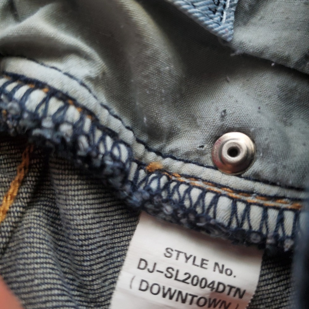 Dear John Downtown Jeans Dark Wash Straight Leg Size 25 Style DJ-SL2004DTN - Picture 2 of 11